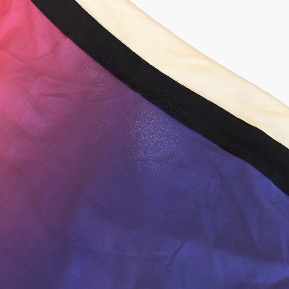 LOHLA SPORT "The Ombre" Sleeveless Gradient Zip Sport Top (Multi | Size M/L) - Picture 7 of 8